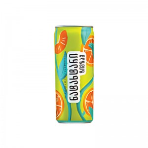 Natakhtari zigzag orange with tangerine