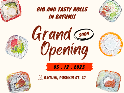Opening of Batumi Pushkina 37 (Carrefour)